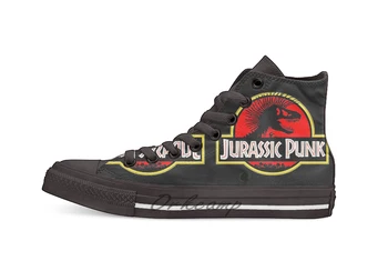 

Jurassic Punk Novelty Design Casual Canvas Shoes Custom shoes Drop Shipping