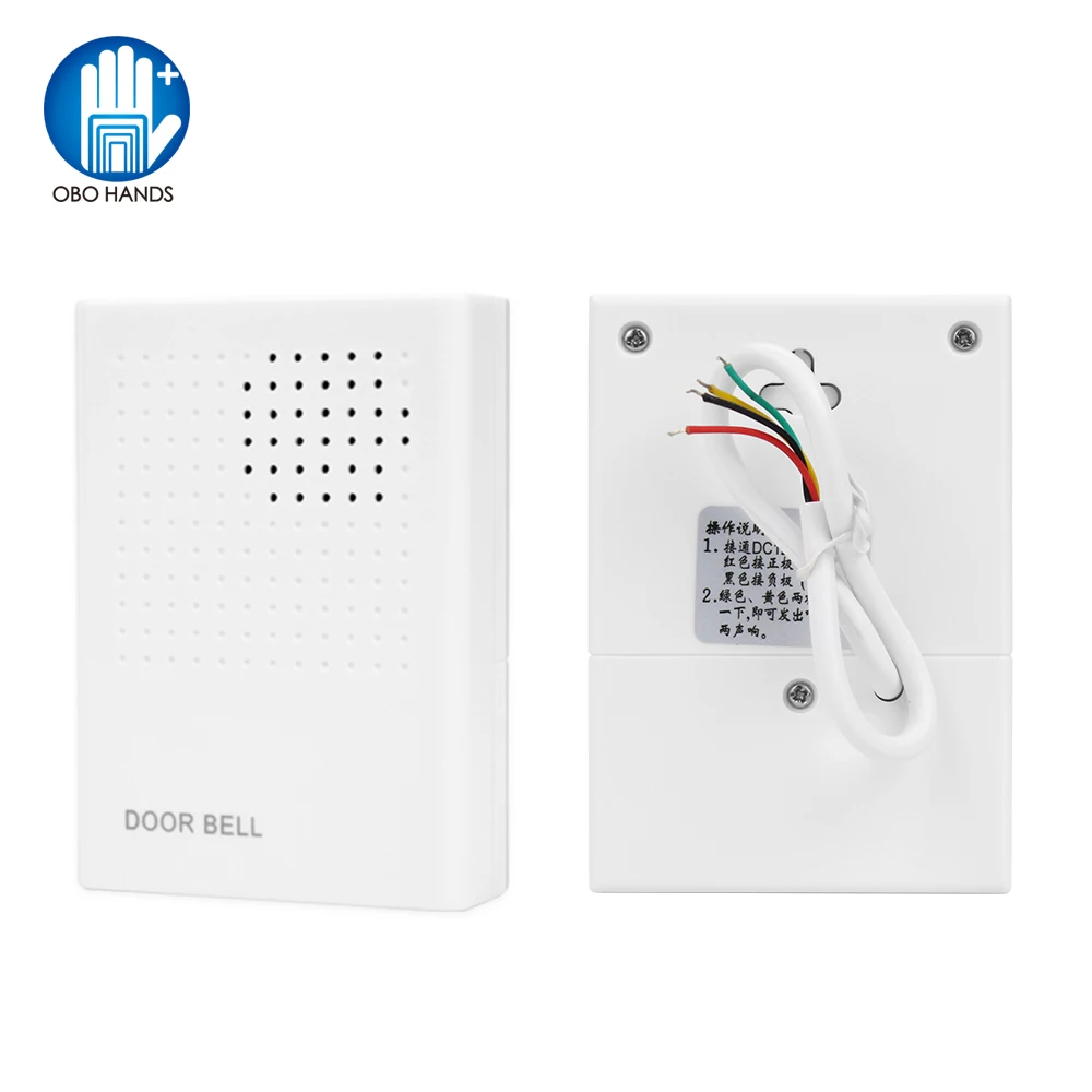 WiredDoorBellDC12VWiredDoorbellDoorwithCrispyandBright