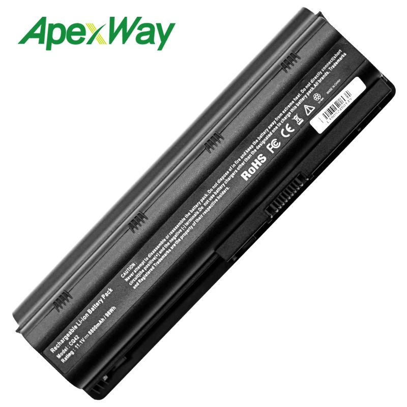 Аккумулятор ApexWay для ноутбука HP Pavilion аккумулятор 8800 мАч DV7 DM4 DV3 DV5 DV6 G32 G62 G42 G6 G7 Compaq