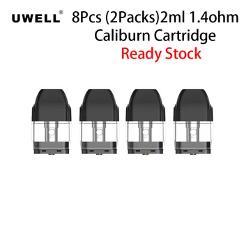 

8Pcs Original Uwell Caliburn Pod Tank Vape 2ml 1.4ohm Electronic Cigarette Atomizer