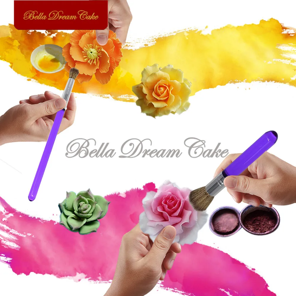 Set 12 Pezzi Attrezzi Decorazione Torte - Pennelli E Utensili Per Cake Design