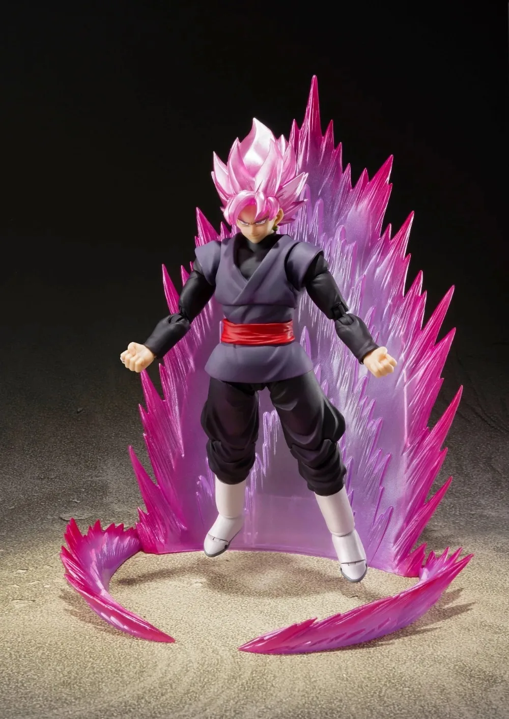 WSTXBD BANDAI CJ Dragon Ball Супер SHF события эксклюзивный цвет издание черная Роза Гоку фигурка Brinquedos figuals