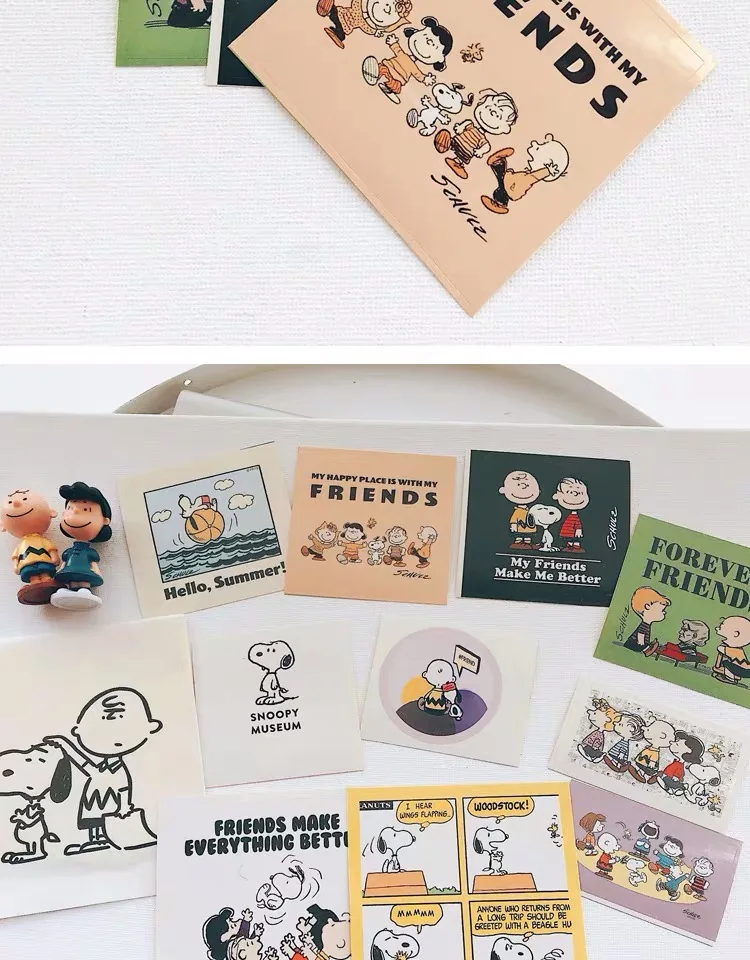 10 шт. Peanuts Rogue Dog Kawaii мультфильм стикер для канцелярских товаров Милая анимация Руководство украшение фото-наклейка для стены девушка наклейка