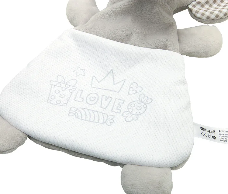 Creative Cute Cartoon Elephant Sheep Appeasing Towel Infant Plush Storage Candy Bag Maternal And Child Supplies