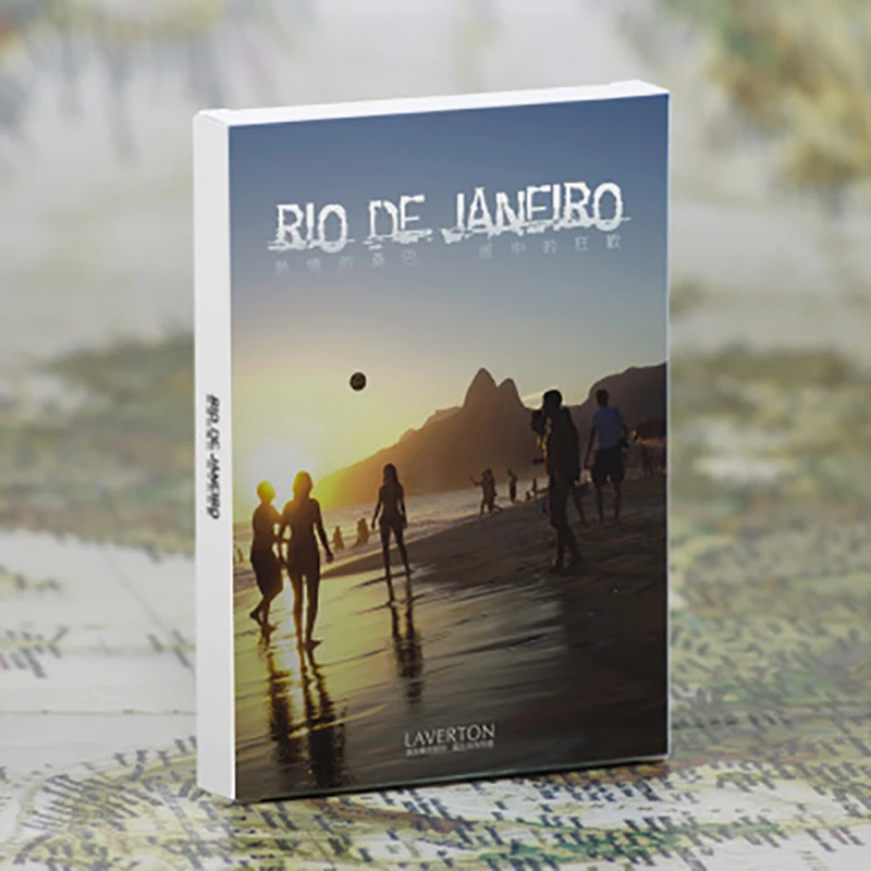 

30sheets/LOT Take a trip to RIO DE JANEIRO postcard /Greeting Card/wish Card/Fashion Gift/Christmas and New Year gifts