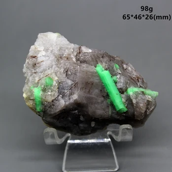 

100% Natural gem-grade green emerald mineral crystal specimens stones and crystals quartz crystals from china free shipping