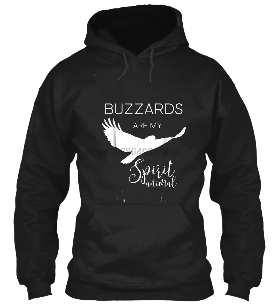 Мужская толстовка с длинным рукавом Buzzard индейка гриф дух животного J00 женская уличная одежда