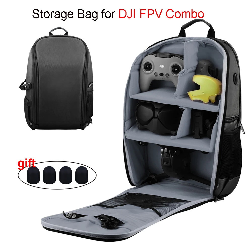 Storage Bag for DJI FPV Combo Drone Large Backpack Glasses Remote Control Handle Portable Waterproof Case Quadcopter Accessory