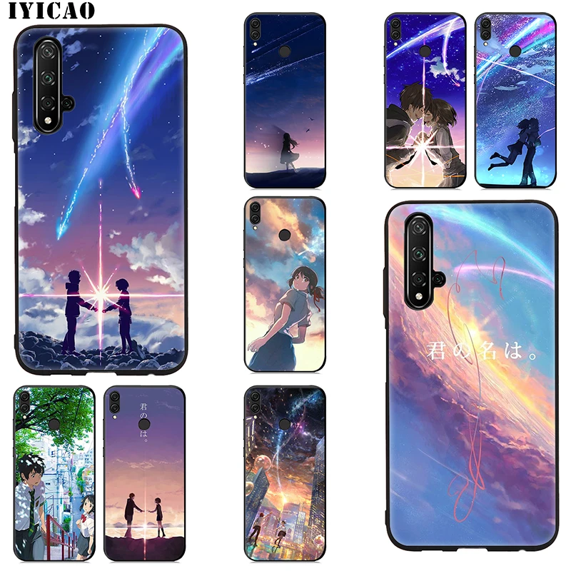 IYICAO ваше имя мягкий чехол для huawei Коврики 30 20 10 Lite рro Y9 Y7 Y6 Prime 2018 2019 Nova 3i 2i 5i 4 2 |