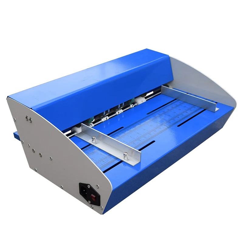 

Creasing Machine A3 Paper 460mm Electric Dotted Line Widening Creasing Machine Punching Machine Origami Machine YZ