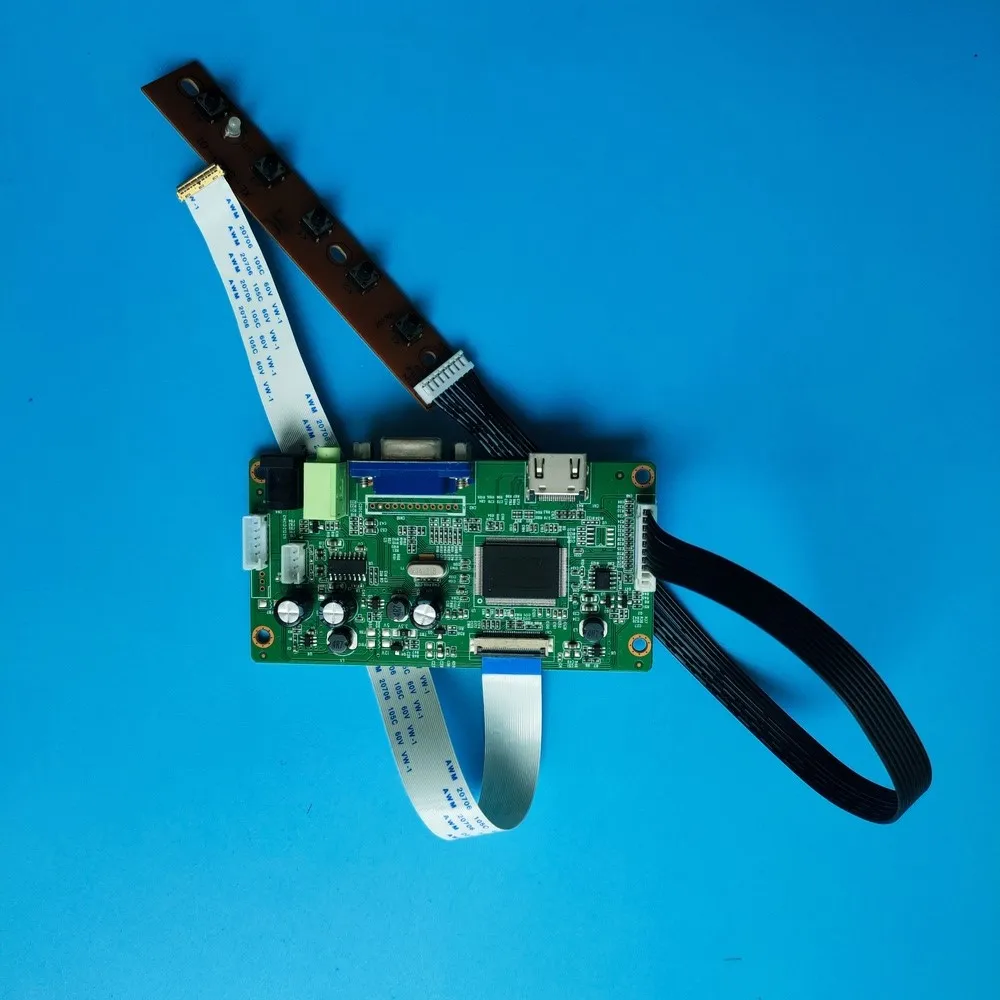 

Для B140HAN03.4/B140HAN03.2 HW1A драйвер экрана 1920X1080 комплект VGA LCD HDMI DIY монитор дисплей 30pin контроллер плата EDP светодиодный 14"