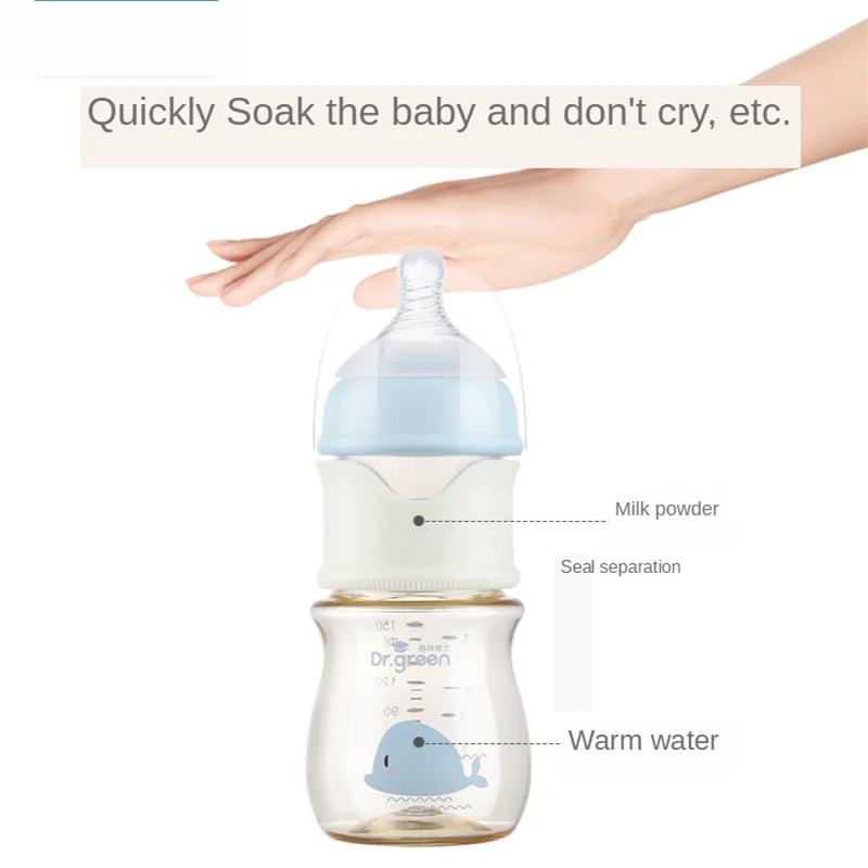 Glass Milk and Feeding Bottle for Newborns