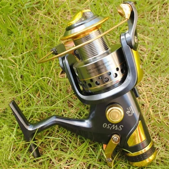 

New Spinning Fishing Reel 5.2:1 Metal Carp Fishing Wheel Spinning Reel Spinning Fishing Spool Casting Flying Fishing Accessories