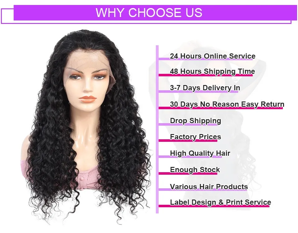 Cabelo de Cranberry Perucas de Cabelo Humano para as Mulheres Fechamento do Laço Onda Profunda Encerramento Peruca Remy Brasileiro Pré Arrancado Linha Fina 4x4 100% 8 Apliques e perucas