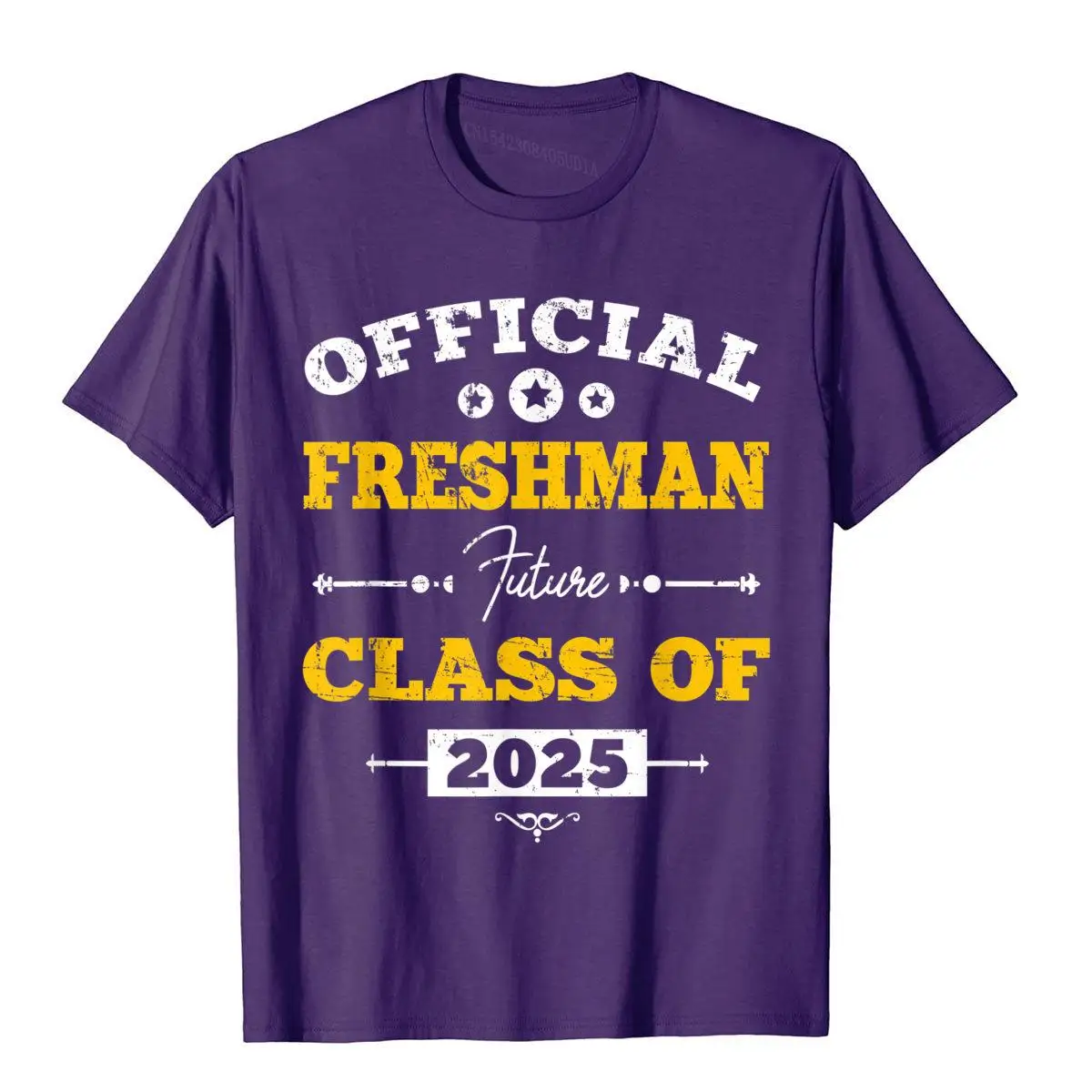 Official Freshman Future Class Of 2025 First Day High School T-Shirt__B7566purple