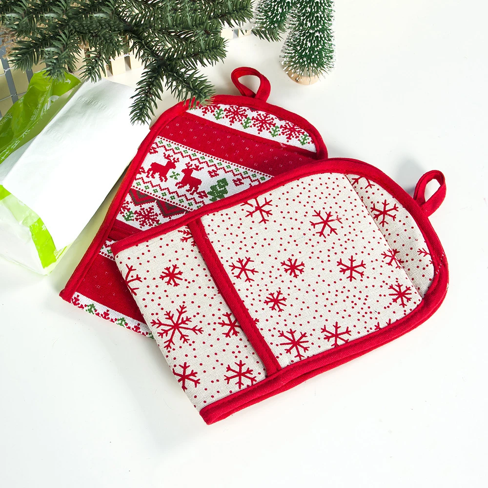 

Christmas Fabric Printing Paper Towel Storage Toilet Roll Paper Pendant New Year Festival Home Party Decoration Supplies
