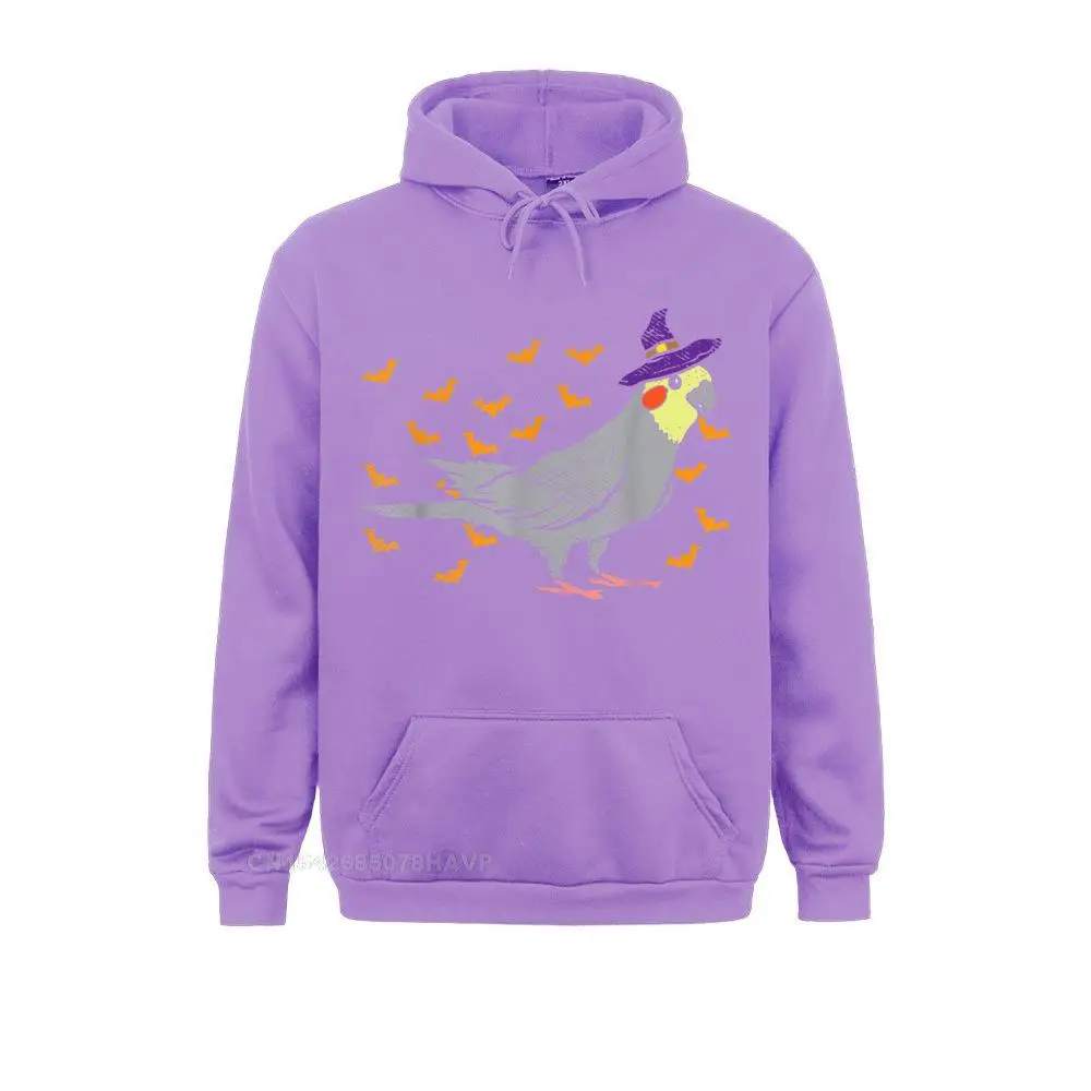 Long Sleeve Hoodies Labor Day  Youth Sweatshirts Cockatiel Bird Witch Hat Halloween 2020 Animal Lover Gift T-Shirt__A9719 Gift Hoods Designer Cockatiel Bird Witch Hat Halloween 2020 Animal Lover Gift T-Shirt__A9719purple