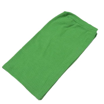 

4pcs in 2 Set Universal Sofa Armrest Cover Elastic Armrest Protector Solid Color Armrest Protective Cloth (Green)