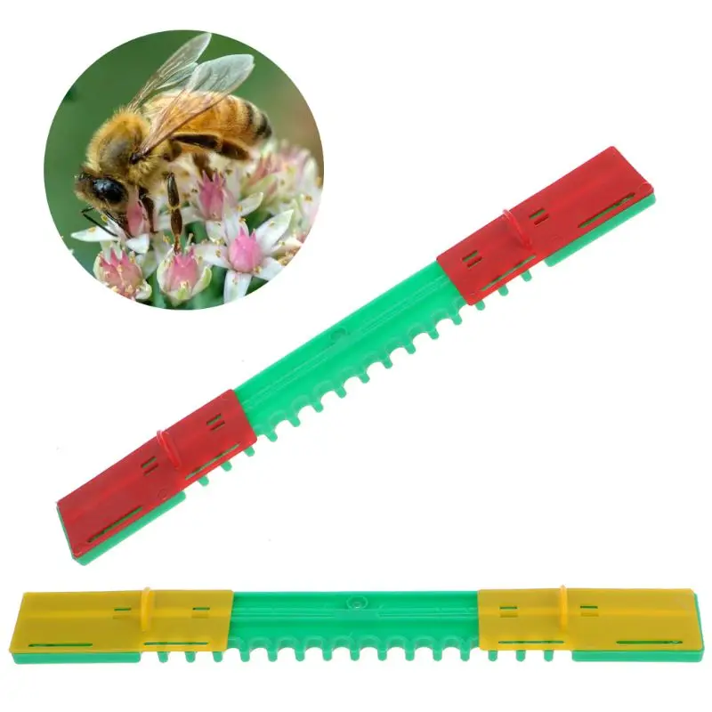 Анти-побега двери 5 шт. прочный улей двери входные ворота анти-побега двери пчеловода инструмент, чтобы избежать пчел, чтобы избежать E65B