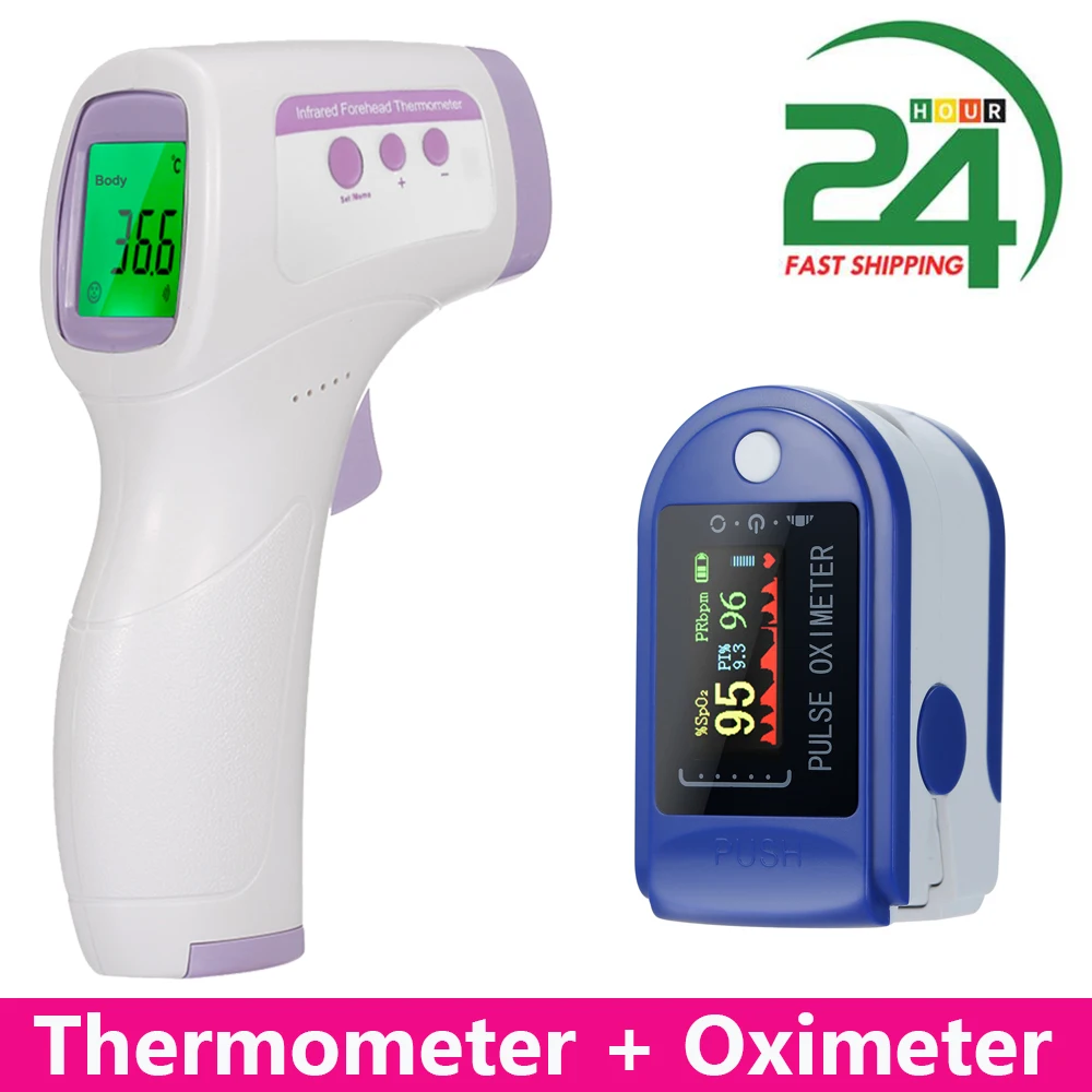 Пульсоксиметр Пальчиковый цифровой с OLED-экраном медицинский измеритель пульса и