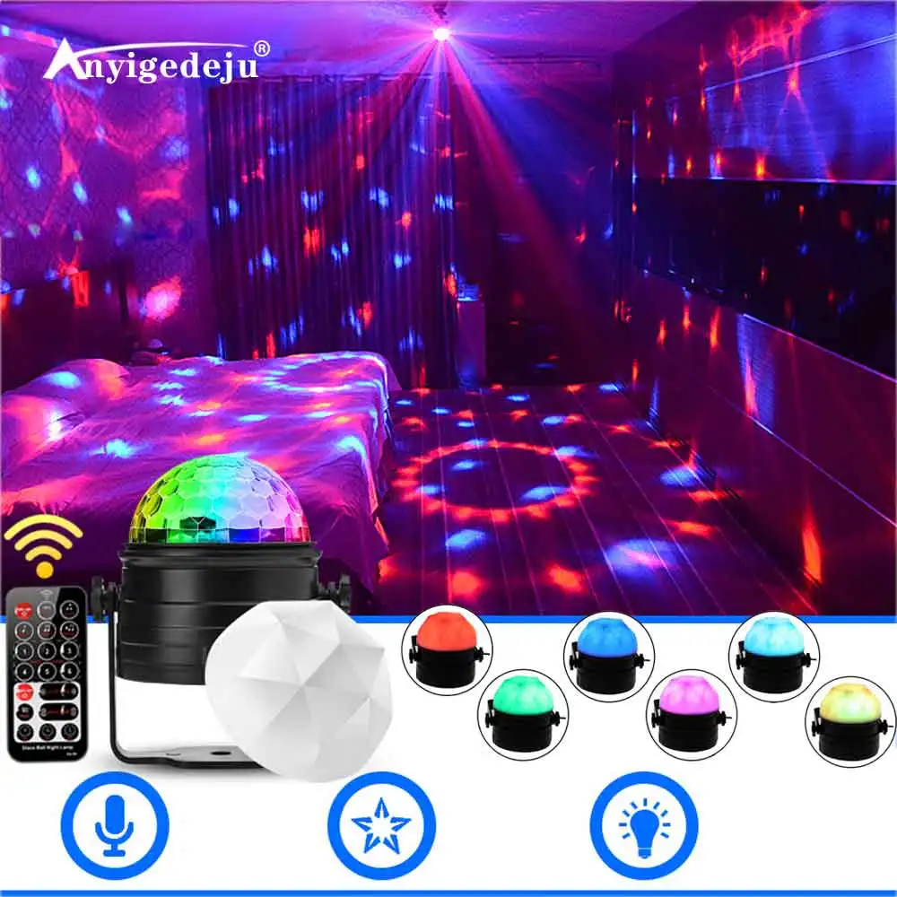 Сценический светильник LED 3 Вт диско DJ вечерние лазерный проектор Рождественское