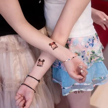 Золотая книга Феникса, временные трафареты для тату, для боди-арта, рисования цветами, серии, Косметика для макияжа