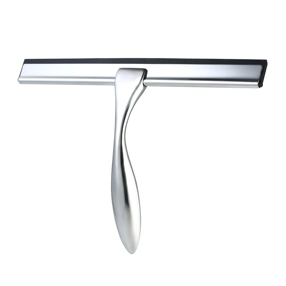 ONLY Squeegee Универсальная Очищающая Ракель силиконовая Чистящая Щетка для автомобильных стеклянных окон зеркало Ванная комната Душ Ракель с крюком Ракель - Цвет: ONLY Squeegee