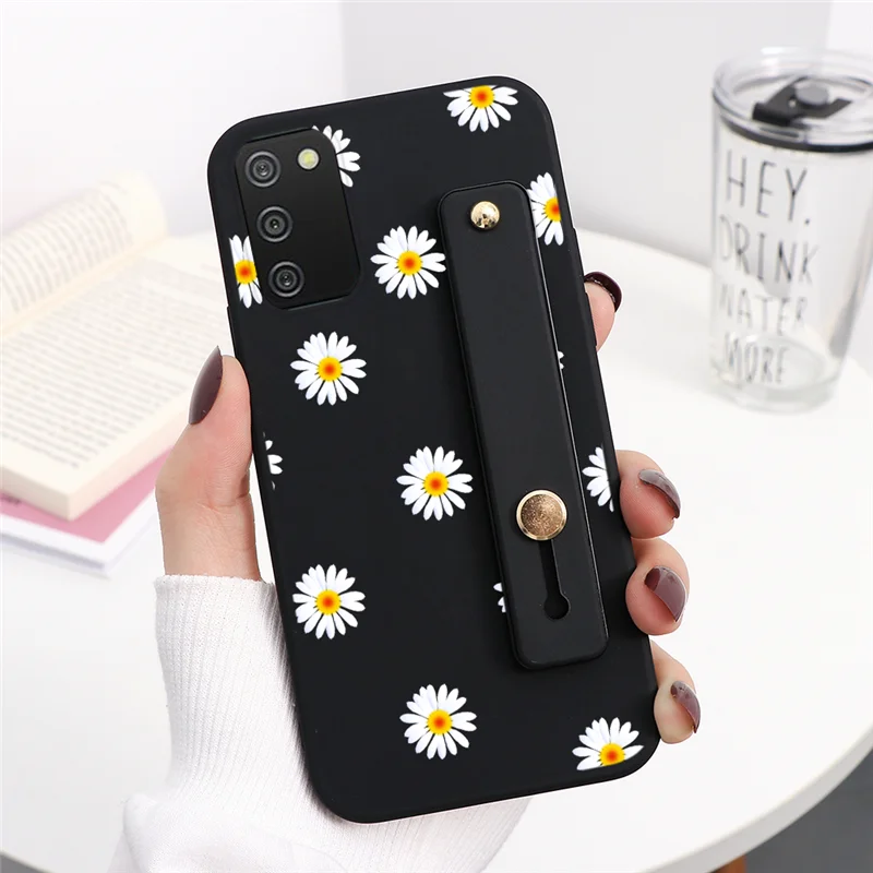 silicone case samsung Dây Đeo Cổ Tay Silicone Mềm Khủng Long Dễ Thương Trường Hợp Dành Cho Samsung Galaxy Samsung Galaxy A02s Một 02 S Ao2s Tay Giá Đỡ Đứng Dành Cho một 02 S 6.5" silicone cover with s pen Cases For Samsung