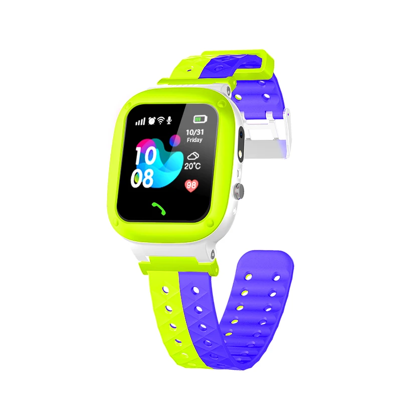 Новые детские наручные часы с двусторонним разговором, умные часы для позиционирования, умные энергосберегающие часы, розовые, синие