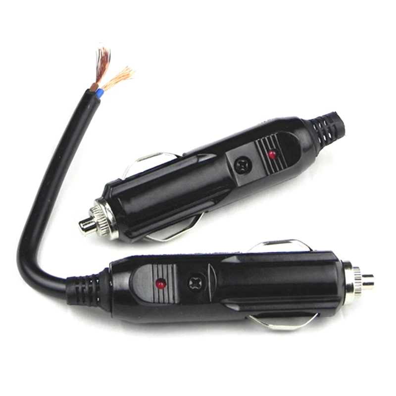 12 V/24 V сигареты светильник er штекер для автомобильных электрических Приспособления сигареты светильник er Plug со светодиодным индикатором светильник внутри 20A