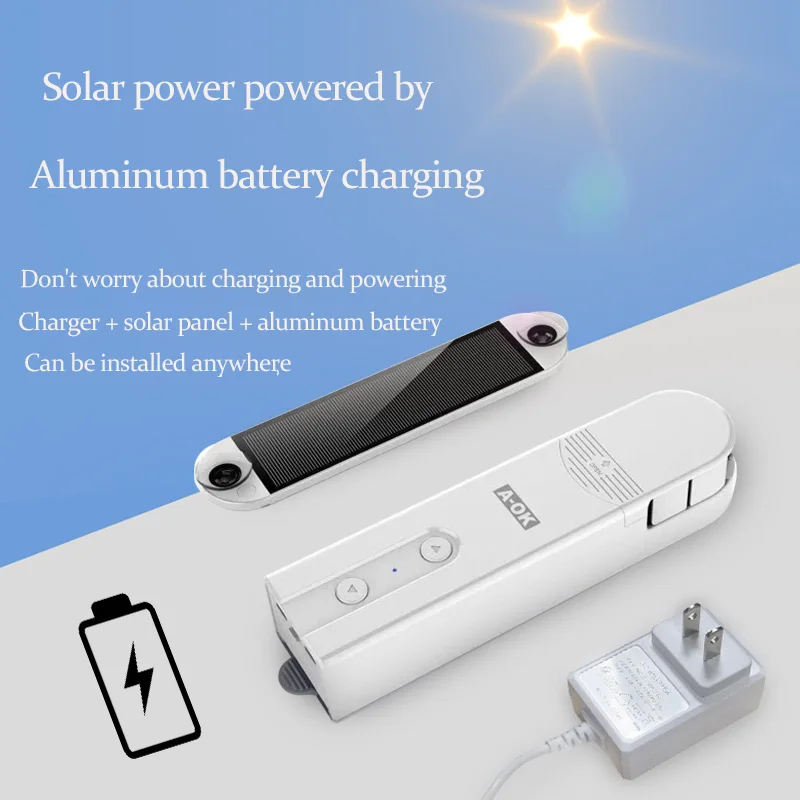 A-OK AM43 Aoke electric curtain motor smart phone app control electric roller blinds roman curtain soft curtain