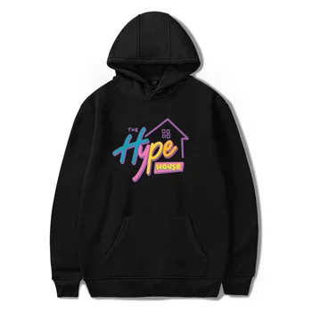 

The Hype House Hoodies Charli D'Amelio Sweatshirts Print Addison Rae hoodies Pullover Unisex Korean loose tops tide Tracksuit