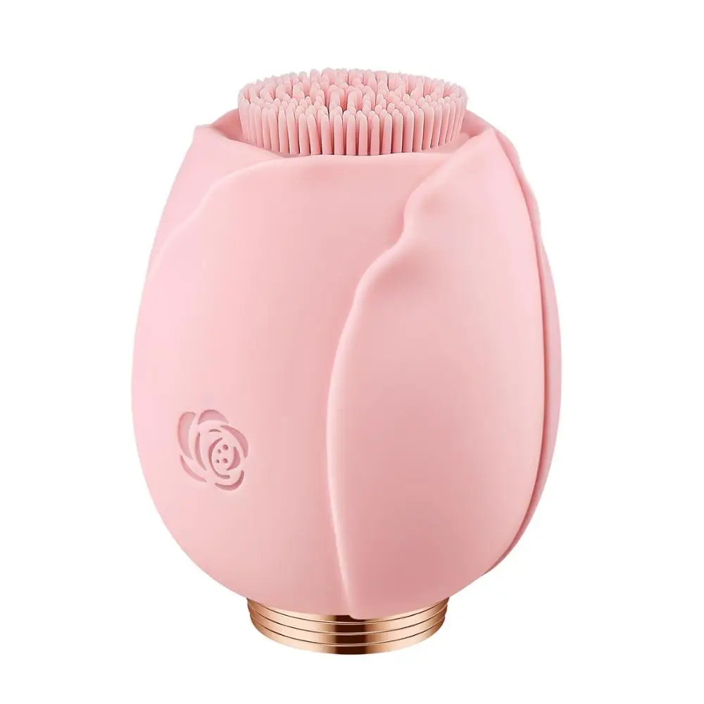 

FBFL Silicone Face Cleansing Brush Electric Sonic Facial Skin Cleanser Deep Pore Cleaning Massager Waterproof Tool Washing Soft