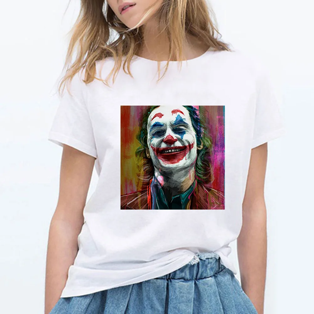 Joker HA Женская Футболка Летняя графическая хипстерская летняя Футболка женская летняя графическая Футболка