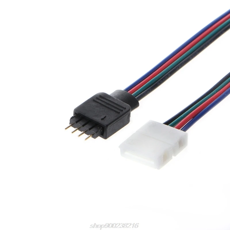 5 шт. 15 см 4 контакта контаксветодиодный 5050 3528 светодиодная RGB лента удлинитель