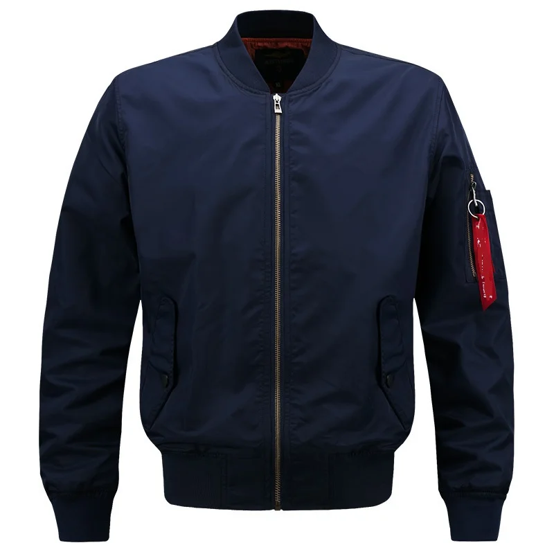 Новая брендовая мужская повседневная куртка большого размера бомбер в стиле хип