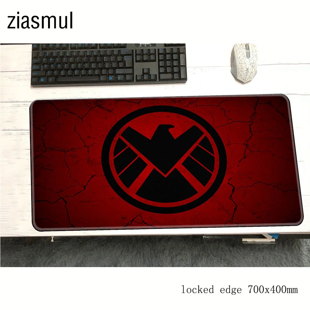 S. H. I. E. L. D коврик для мыши 700x400x2 мм Коврик для компьютерной мыши Мстители игровые аксессуары Лидер продаж Коврик для мыши Клавиатура Игры Геймер