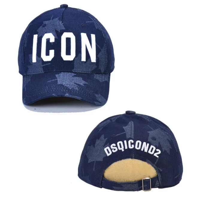 Мужская хлопковая кепка dsq icon, повседневная Кепка, регулируемая бейсболка с буквой s, черная, синяя брендовая Кепка для мужчин