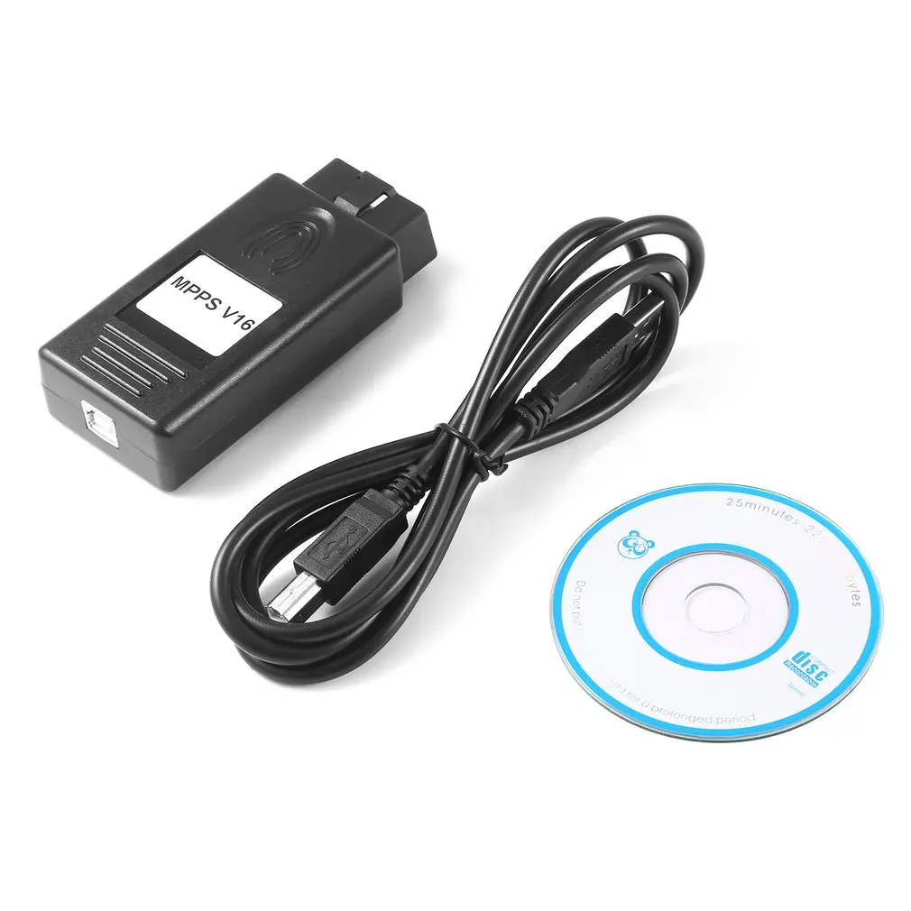MPPS V16 ECU чип тюнинговый инструмент для EDC15 EDC16 EDC17 контрольная сумма SMPS 16 может