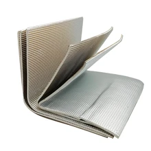 5 листов 30*50 мм Автомобильная потолочная Дверная панель звукоизоляция теплоизоляционный коврик, огнестойкий