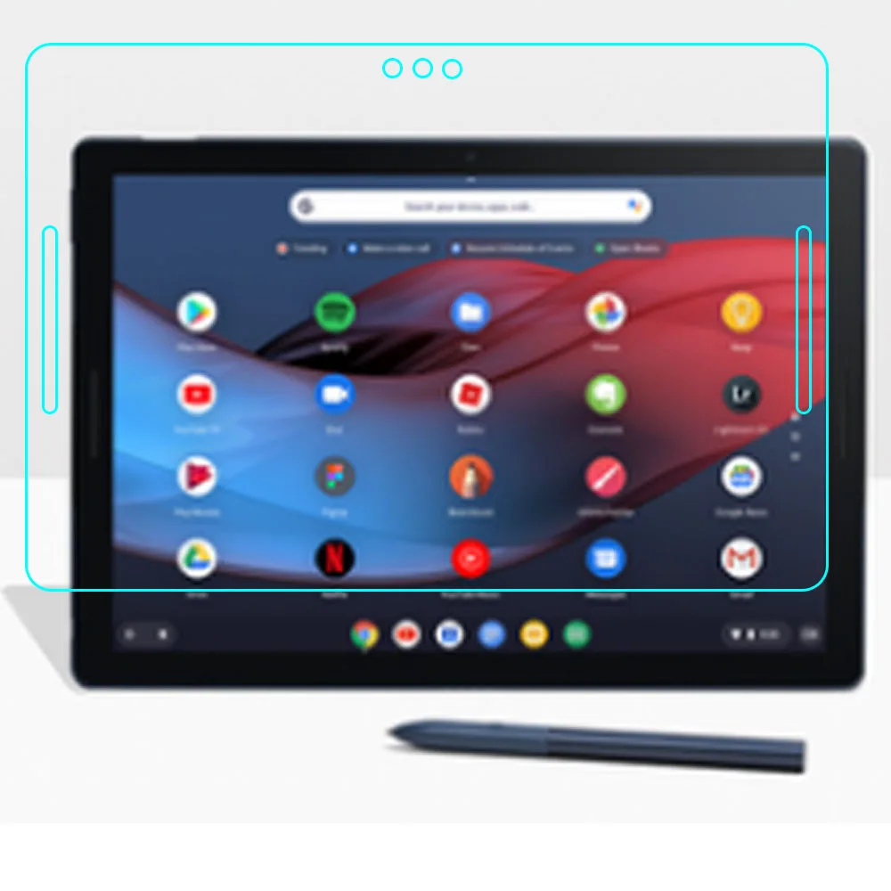 12 3 ''для Google Pixel Slate 9H пленка для экрана из закаленного стекла дюймов Защитная
