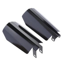 Мотоциклетная нержавеющая защита для рук Dyna's/FXR's Baggers Small