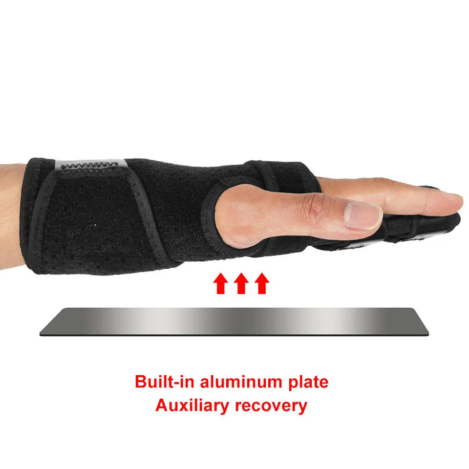 Thumb Splint Breathable Mallet Finger Splint For 2/3 Finger