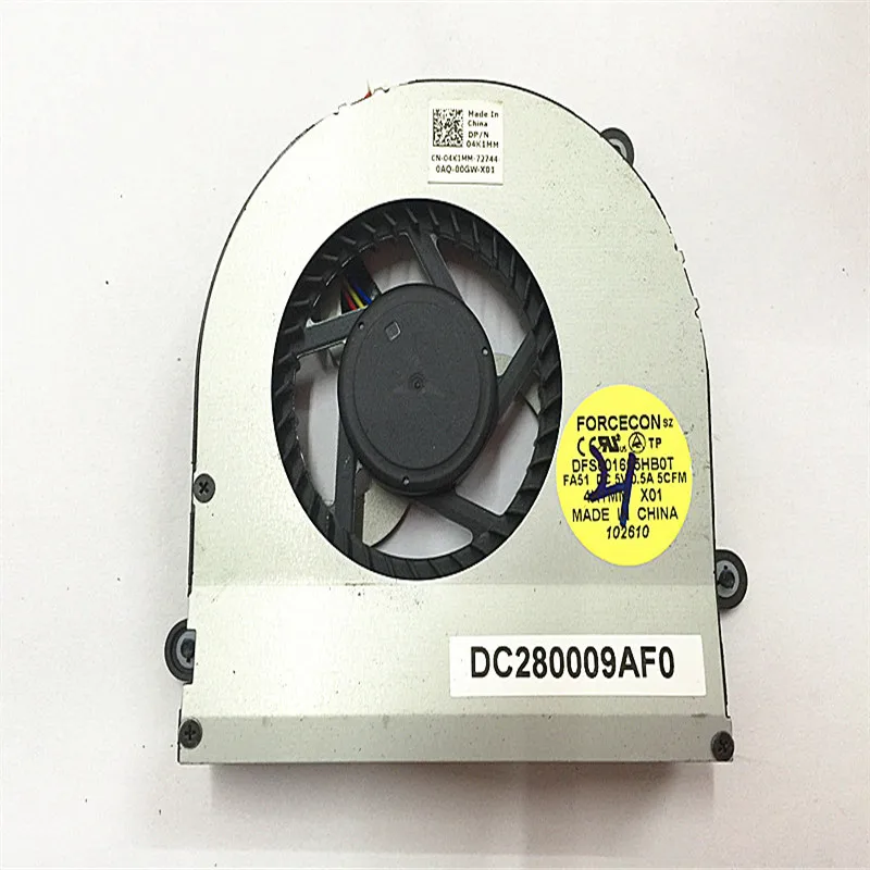 

Brand new original notebook CPU / GPU cooler for Dell alien M17X R3 R4 series laptop cooling fan DC280009AF0