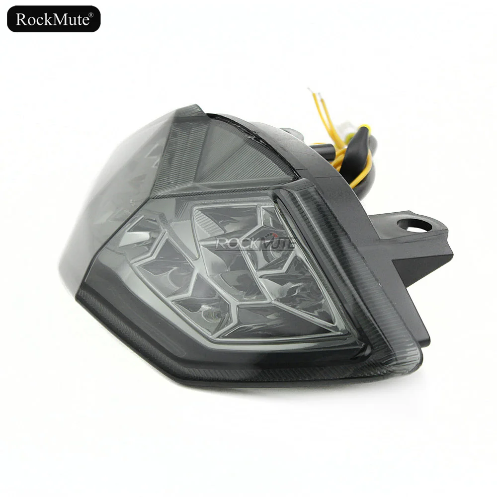 Светодиодный задний фонарь для Kawasaki Z1000 2010-13, Z1000SX Ninja 1000 2011-, KLE650 VERSYS Интегрированный задний тормозной поворотный сигнальный проблесковый огонь