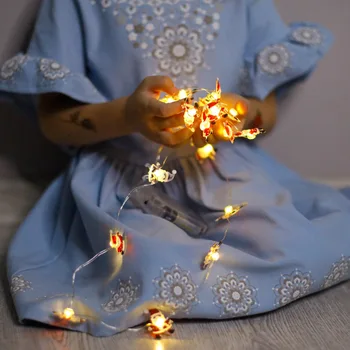 

2M 20LED Santa Claus Snowflake LED Light String Christmas Decorations For Home 2020 merry Christmas Xmas Gift natal Noel lights