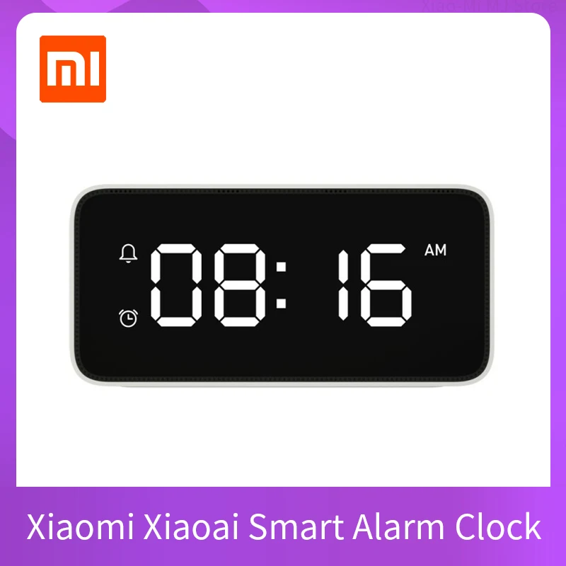Умные часы Xiaomi Xiaoai с голосовым оповещением настольные Dersktop из АБС пластика