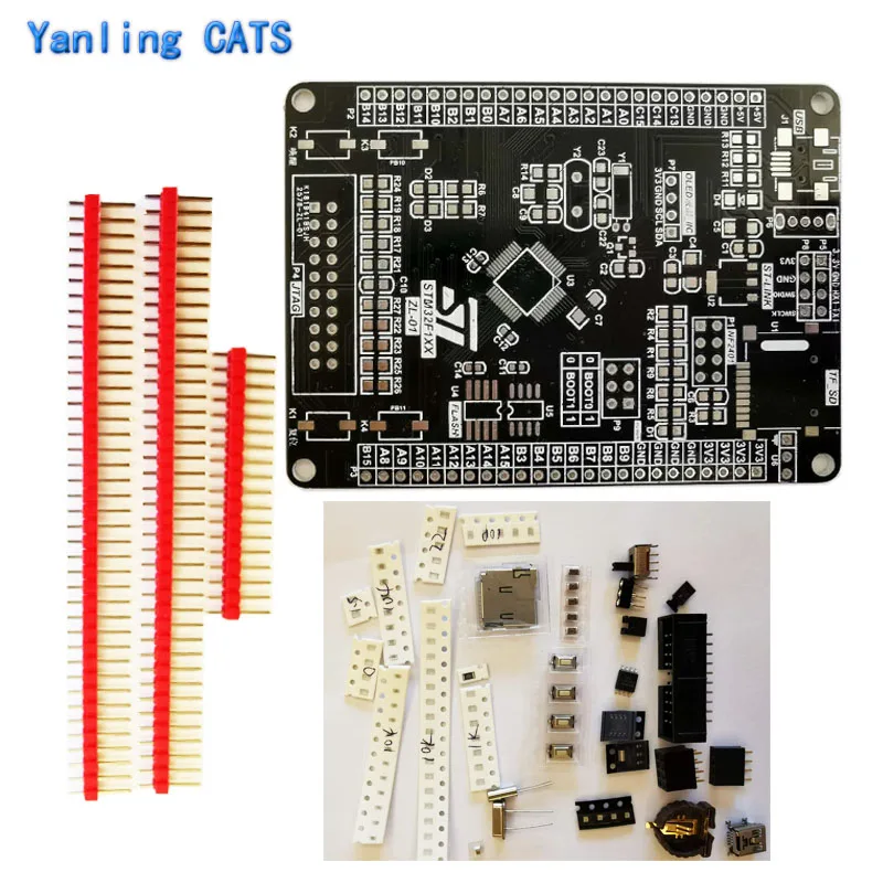 Stm32F103 Development Board STM32 Discovery Kit DIY Welding Arm Cortex M3 LQFP48 Chip Core Board 1PCS ZL-01 afbeelding