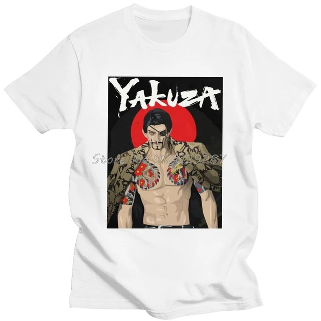 Japanese Oversized T-shirt Yakuza Tshirt Streetwear Shirt 