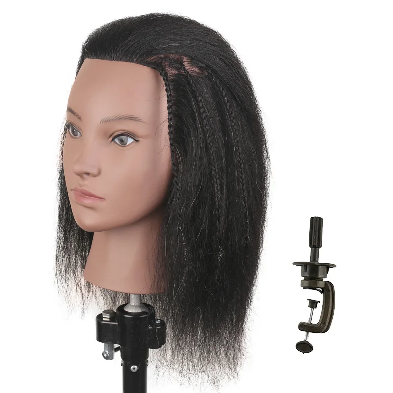 

Hair Practice Head Mannequin Heads For Hairdressing Head Doll Training Head For Hairdresser Mannequin Head With Hair For Styling